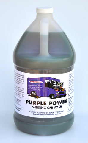 Purple Power - Sheeting Car Wash